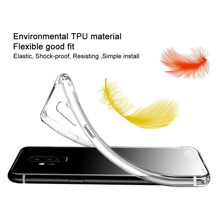 IMAK Anti-drop TPU Back Case + Screen Protector for Huawei P20 Pro - Transparent