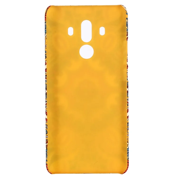 Ethnic Style Embossment Luminous Matte TPU Back Case for Huawei Mate 10 Pro - Style 1