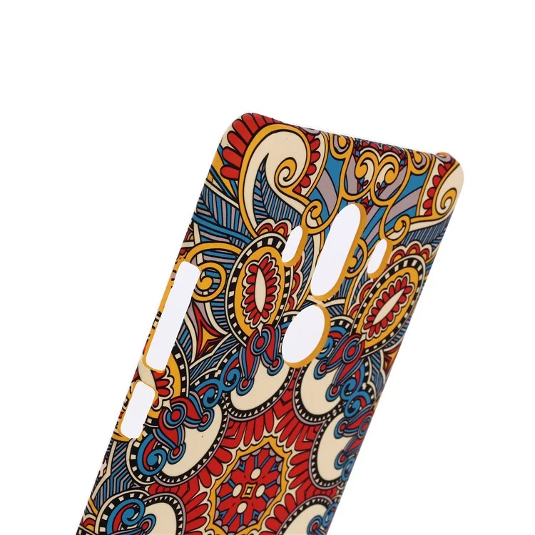 Ethnic Style Embossment Luminous Matte TPU Back Case for Huawei Mate 10 Pro - Style 1