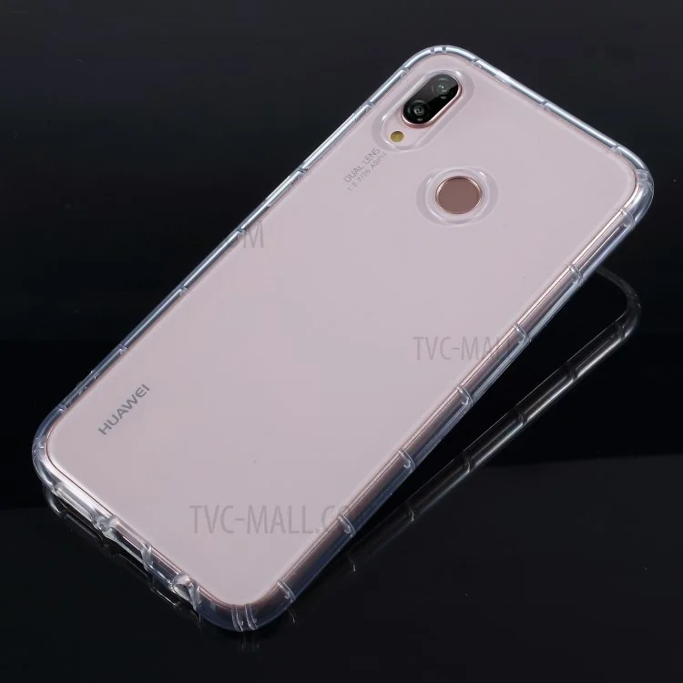50Pcs Drop-proof Clear TPU Mobile Phone Back Case for Huawei P20 Lite/Nova 3e