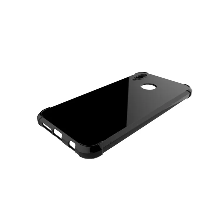 50Pcs/Lot Four Corners Drop-resistant TPU Gel Case for Huawei P20 Lite / Nova 3e - Black