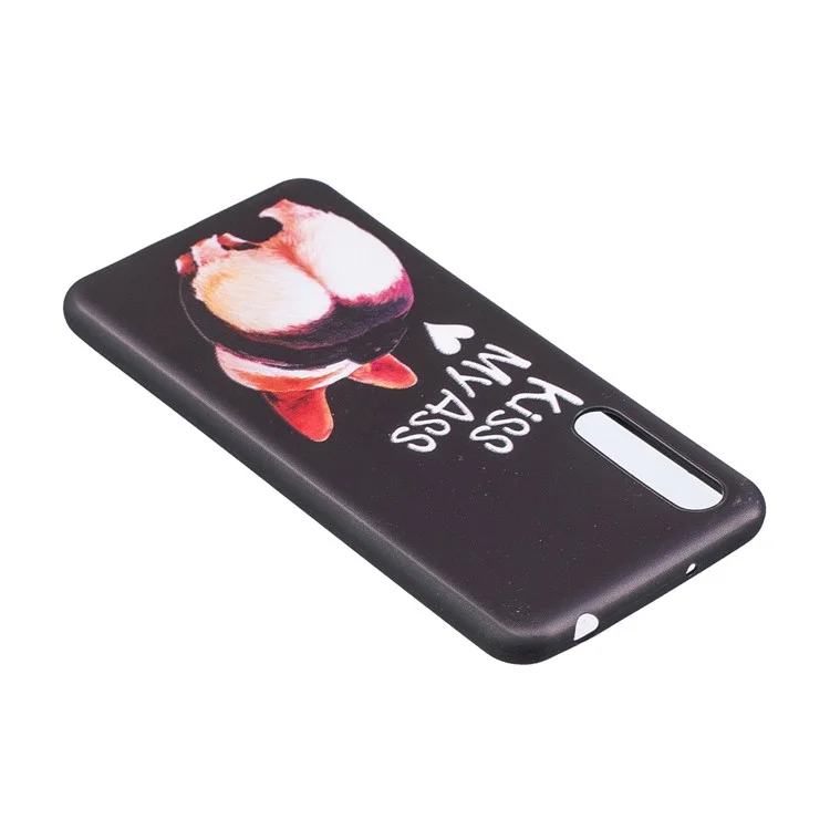 Embossment Patterned TPU Phone Case for Huawei P20 Pro - Kiss My Ass