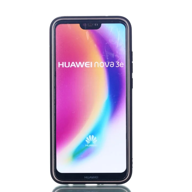 Rubberized Embossed PC + TPU Phone Case for Huawei P20 Lite/Nova 3e - Dream Catcher