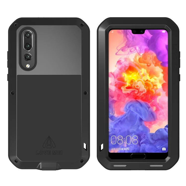 Love Mei For Huawei P20 Pro Shock-resypray Dust-probn - Черный