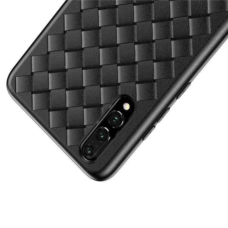 BASEUS BV Woven Texture Soft TPU Phone Casing for Huawei P20 Pro - Black