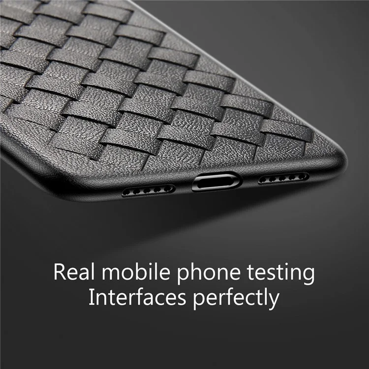 BASEUS BV Woven Texture Soft TPU Phone Casing for Huawei P20 Pro - Black