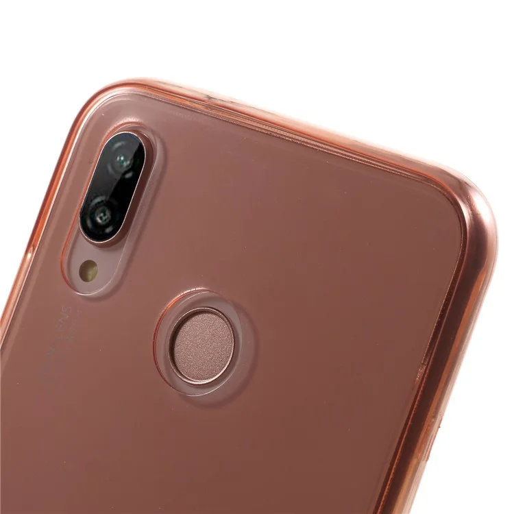 2-in-1 Touchable TPU Case (Front + Back) for Huawei P20 Lite/Nova 3e - Pink