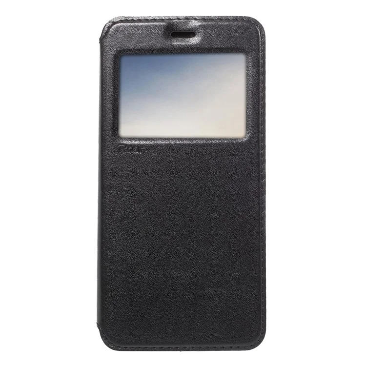 ROAR KOREA View Window Noble Leather Flip Stand Case for Huawei P20 Pro - Black