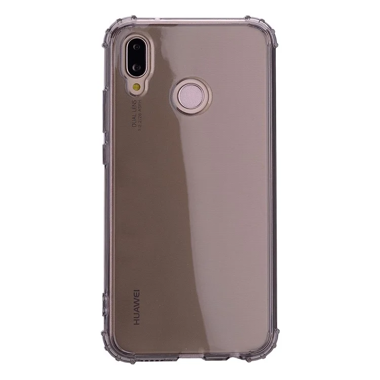 Shockproof TPU Gel Case for Huawei P20 Lite / Nova 3e - Grey