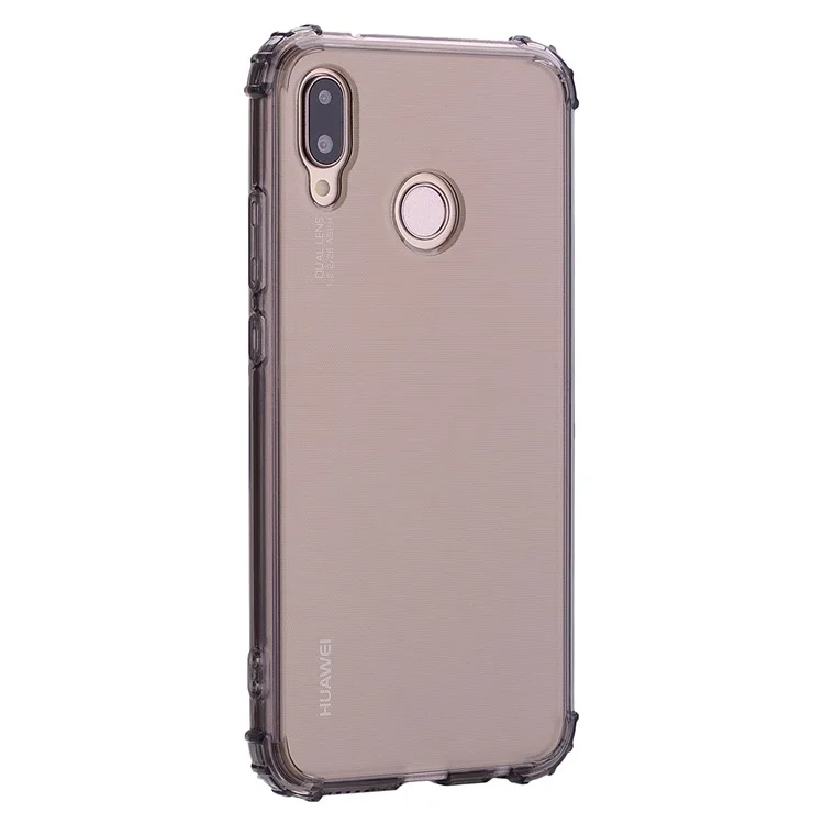 Shockproof TPU Gel Case for Huawei P20 Lite / Nova 3e - Grey