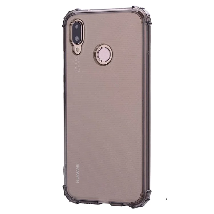 Shockproof TPU Gel Case for Huawei P20 Lite / Nova 3e - Grey