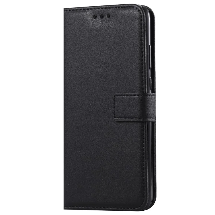 Wallet Leather Stand Case for Huawei P20 - Black