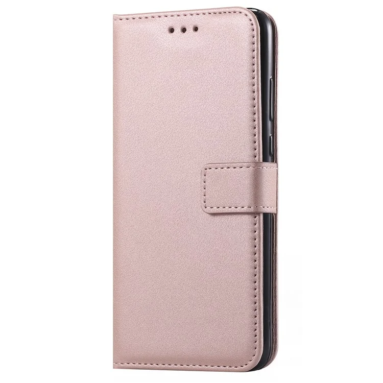 Wallet Leather Cell Phone Case for Huawei P20 - Rose Gold