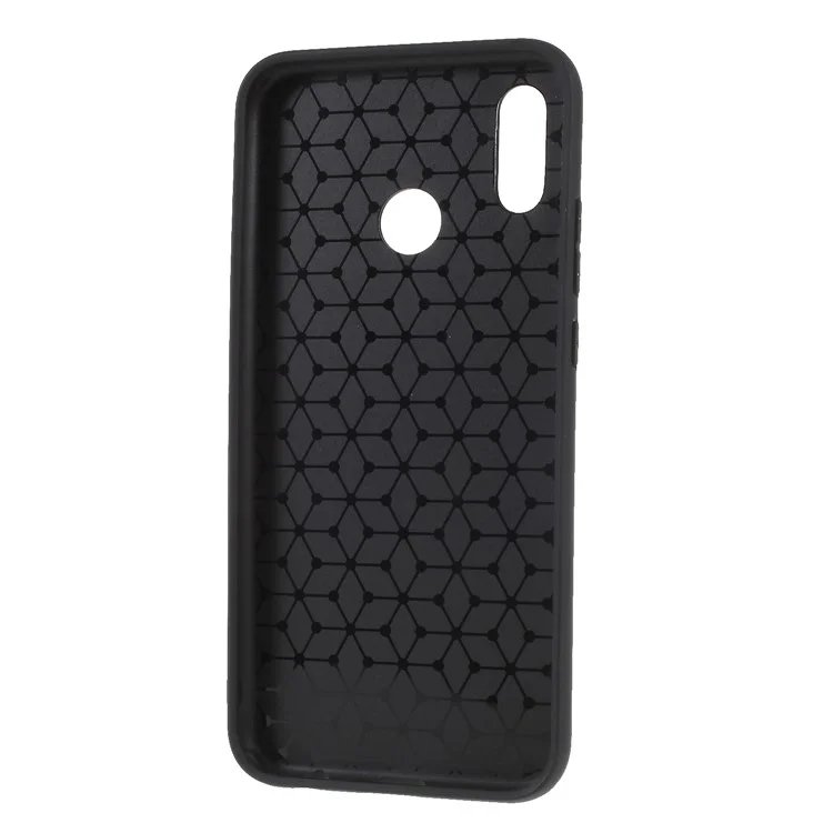 Tempered Glass + TPU Hybrid Phone Casing for Huawei P20 Lite / Nova 3e (China) - Black