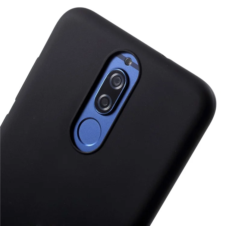 500PCS/Lot Double-sided Matte TPU Cover for Huawei Mate 10 Lite / nova 2i / Maimang 6 / Honor 9i (India) - Black