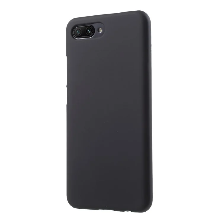 Étui Dur pour PC Caoutchouté pour Huawei Honor 10 - Noir