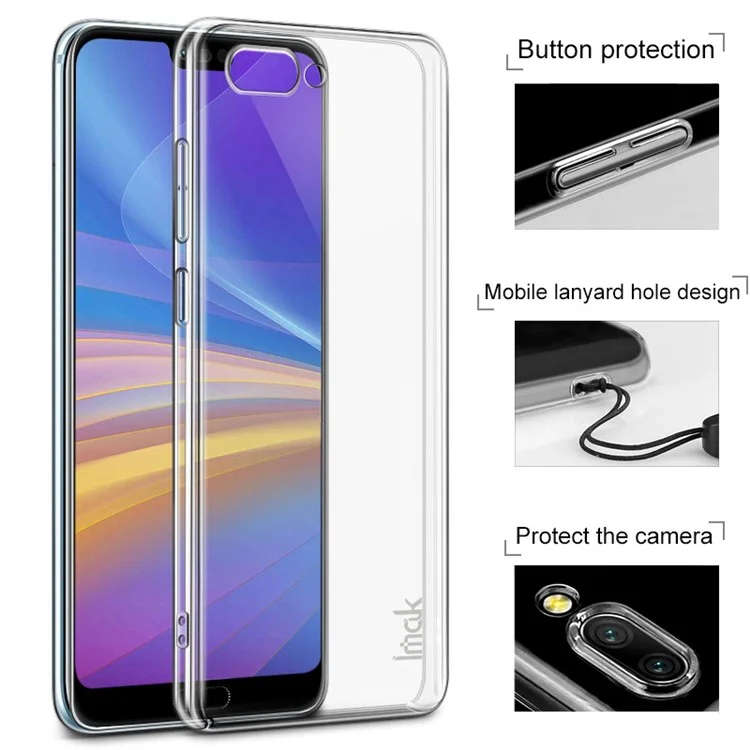 IMAK Crystal Case II Pro Scratch-resistant Clear PC Mobile Phone Cover Shell for Huawei Honor 10