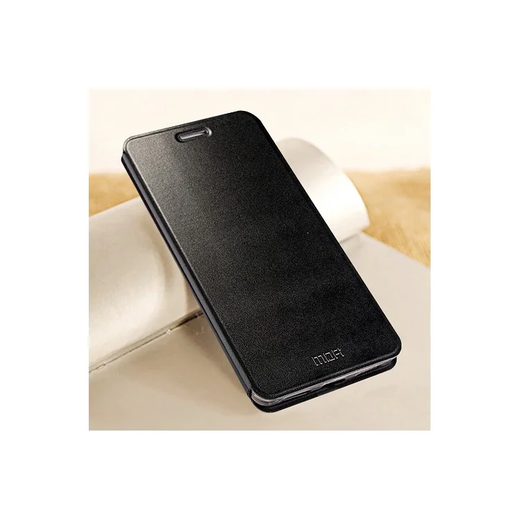 MOFI Vintage Classical Leather Stand Case for Huawei Honor Play 5X / Honor 5X - Black