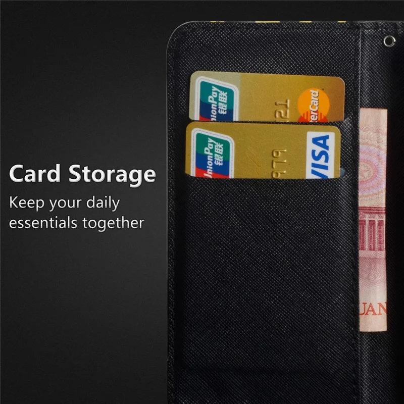 Pattern Printing Wallet Stand Leather Flip Shell for Huawei P20 Pro - Lace Flower