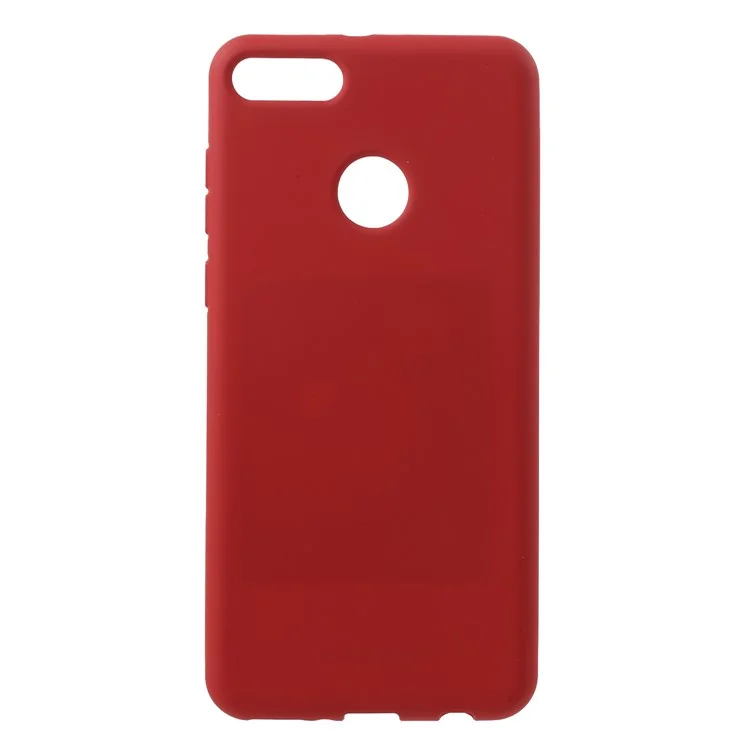 MERCURY GOOSPERY Anti-fingerprint Matte TPU Case for Huawei Y9 (2018)/Enjoy 8 Plus - Red