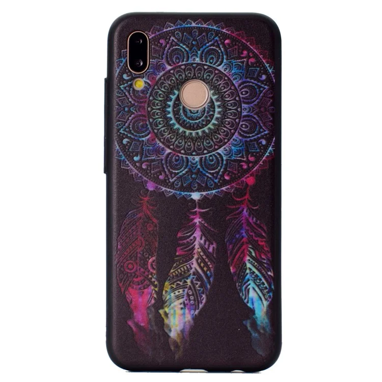 Pattern Printing TPU Soft Case Cover for Huawei P20 Lite / Nova 3e - Dream Catcher