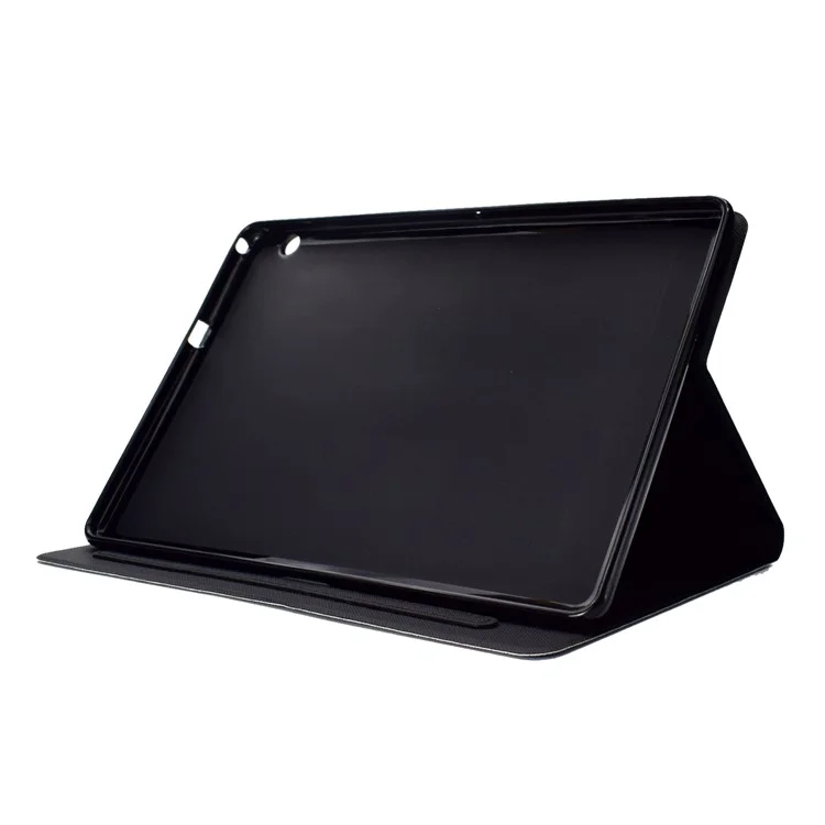 Padrive Stand Stand Leather Tablet Case Para Huawei Mediapad T3 10 - Gato Fofo