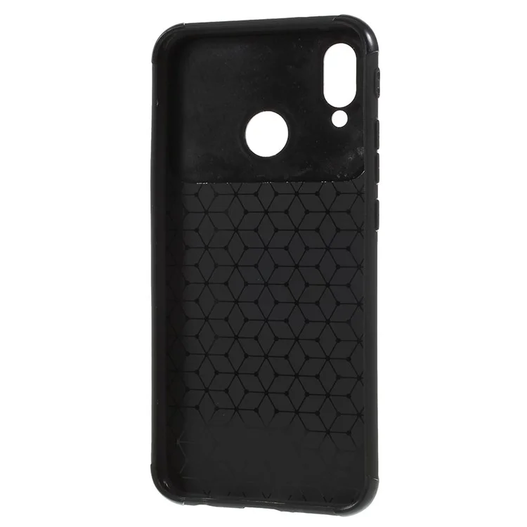 Drop Resistance PC TPU Hybrid Back Cover for Huawei P20 Lite / Nova 3e - Black