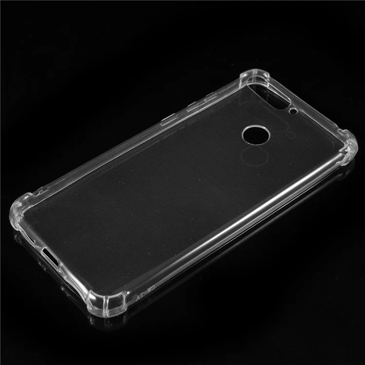 Clear Anti-drop TPU Flexible Shell for Huawei Honor 7A (with Fingerprint Sensor)/Honor 7A Pro/Enjoy 8e