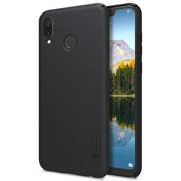NILLKIN Super Frosted Shield PC Phone Case Cover + Screen Protector for Huawei Honor Play - Black