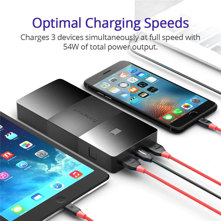 TRONSMART PBD20 Brio 20100mAh Large Capacity External Power Bank with PD Type-C Port + Two USB Ports