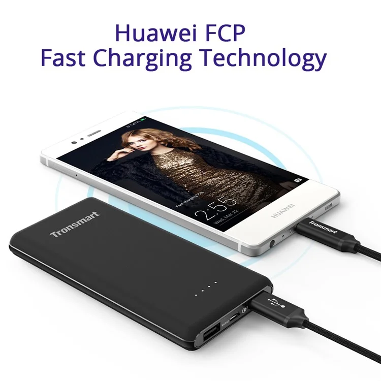 TRONSMART PBT10 10000mAh External QC 3.0 Power Bank