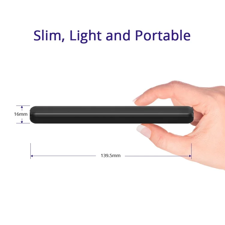 TRONSMART PBT10 10000mAh External QC 3.0 Power Bank