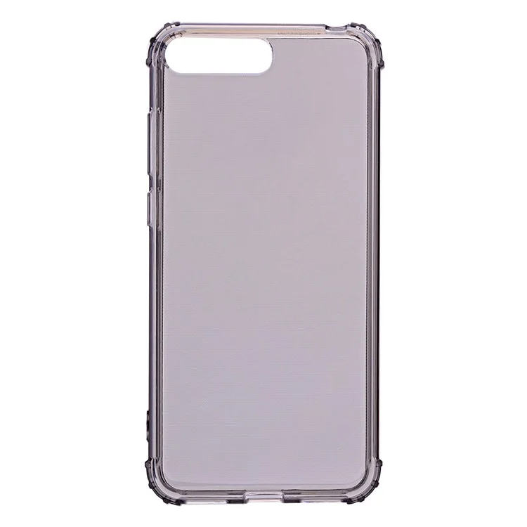 Shockproof TPU Gel Case for Huawei Y6 (2018)/Honor 7A (without Fingerprint Sensor) - Grey