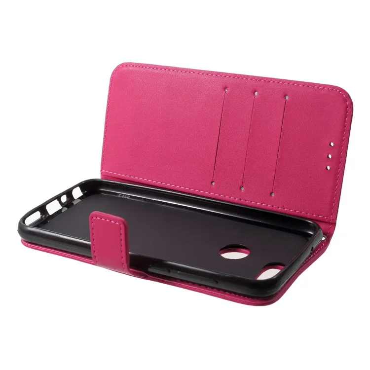 Wallet Leather Stand Case for Huawei P Smart/Enjoy 7S - Rose