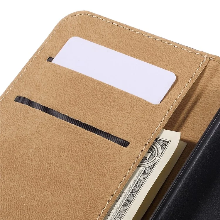 For Huawei Nexus 6P Split Genuine Leather Wallet Case Cover