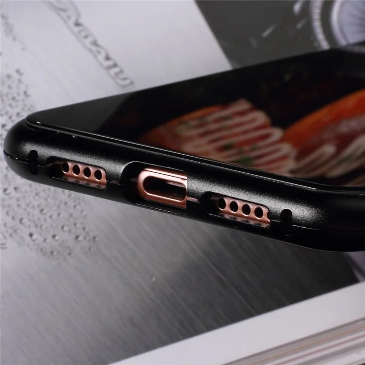 LUPHIE for Huawei P20 Detachable Magnetic Metal Frame + Tempered Glass Back Mobile Phone Case - All Black