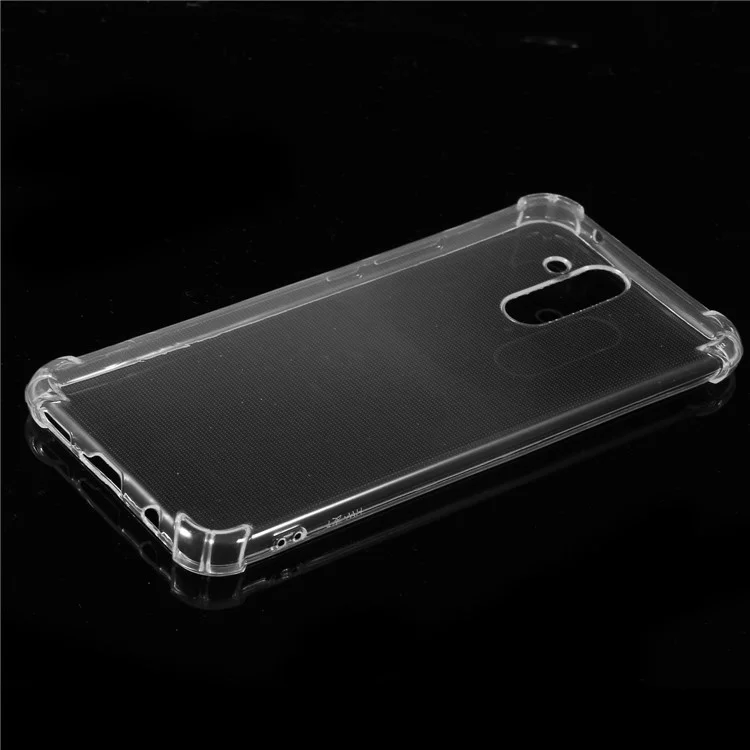 Drop-proof Clear TPU Back Phone Casing for Huawei Mate 20 Lite