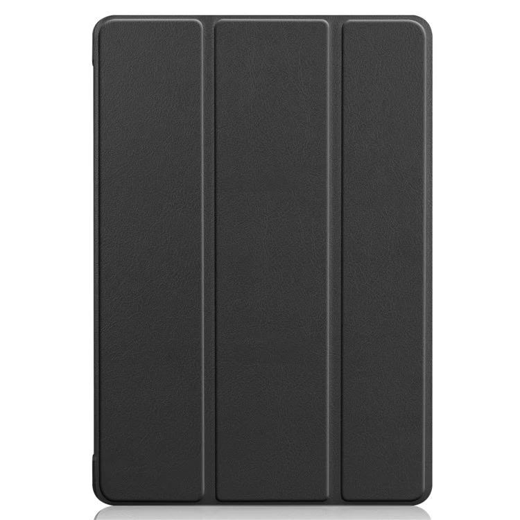 Anti-shock Dustproof Supporting Stand Tablet Cover Leather Tablet Case for Huawei MediaPad T5 10 - Black