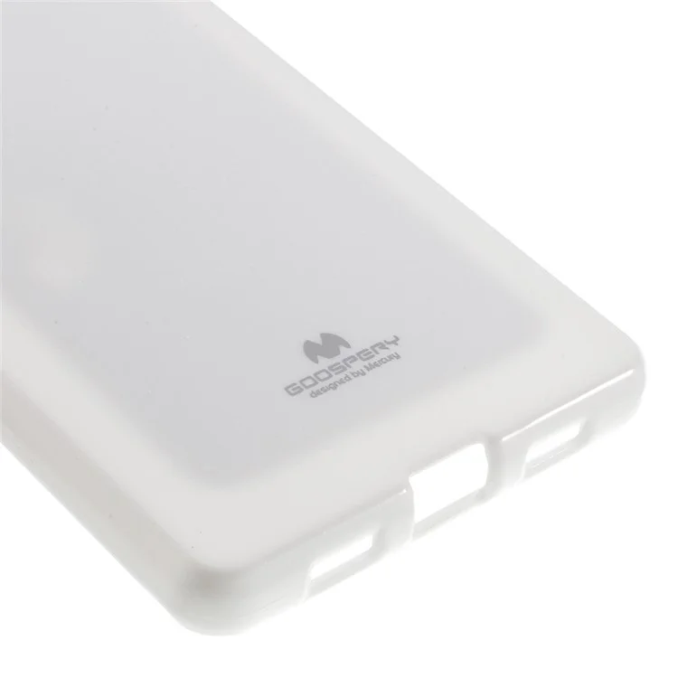 MERCURY GOOSPERY Flash Powder TPU Shell Case for Huawei Ascend P8 Lite - White