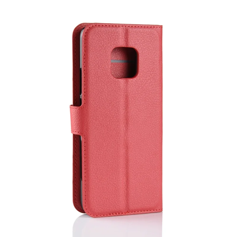 Portafoglio di Texture Litchi Portafoglio Protezione in Pelle Guscio Per Huawei Mate 20 Pro - Rosso