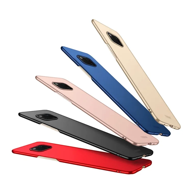 MOFI Funda dura de plástico ultra delgada y con escarcha para Huawei Mate 20 Pro - Negro 