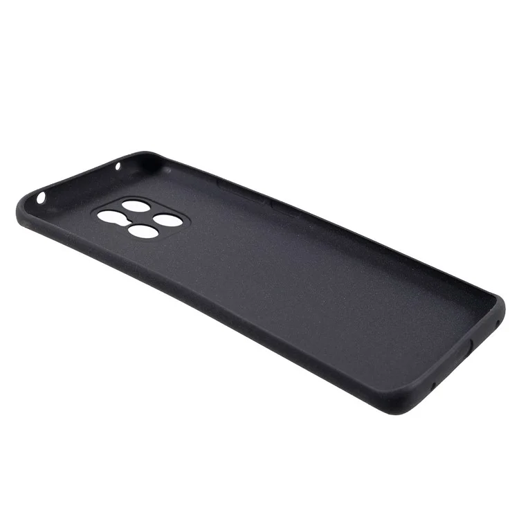 Funda protectora de teléfono de TPU con tacto de piel mate para Huawei Mate 20 Pro - Negro