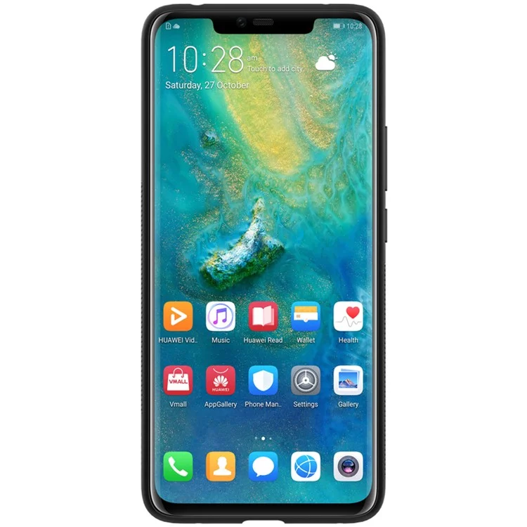 Caja De Engranajes De Nillkin Para Huawei Mate 20 Pro Tempered Glass + PC + TPU Combo Mobile Funda