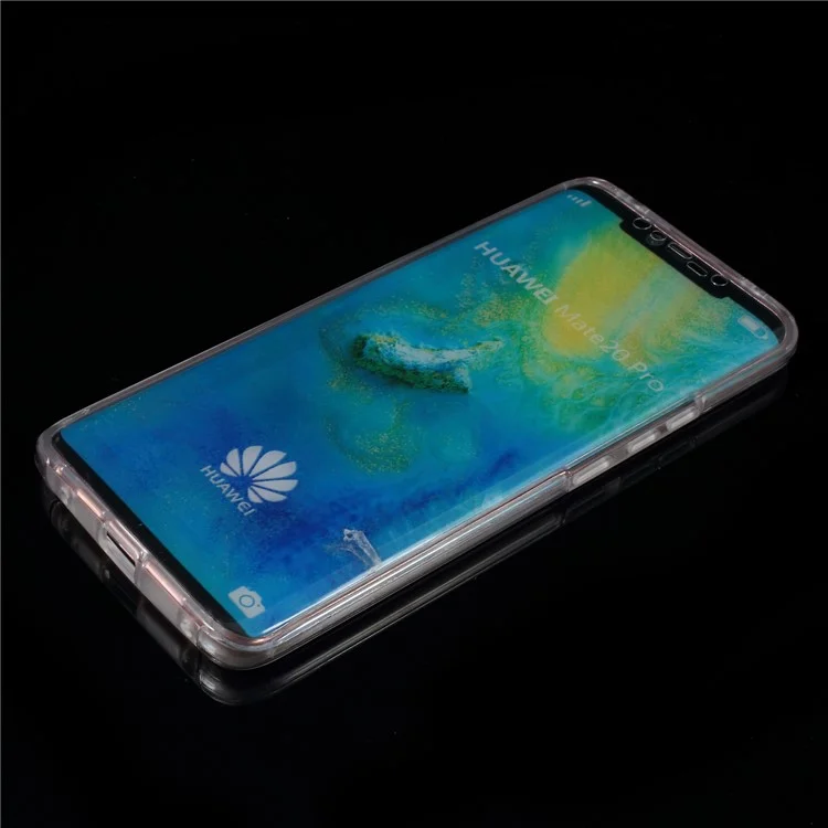 2-в-1 Трогательный Чехол Для Мобильного Телефона (Acrylic Front + TPU) Для Huawei Mate 20 Pro