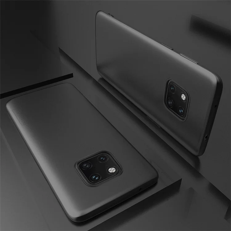 Serie Guardian a Livello x Matte TPU Back Telefono Custodia Per Huawei Mate 20 Pro - Nero