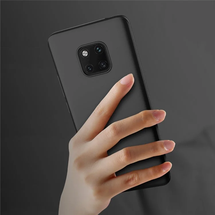 Serie de Guardian X-level Matte TPU Back Case de Teléfono Para Huawei Mate 20 Pro - Negro