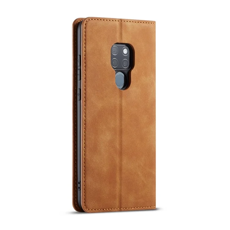 FORWENW Fantasy Series Silky Touch Custodia Con Portafoglio In Pelle Per Huawei Mate 20 - Marrone