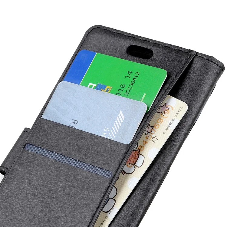 Für Huawei P30 Pro Matte PU Leder Brieftasche Magnetic Protective Case - Schwarz