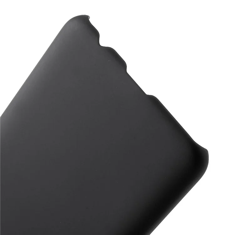 Cubierta de Teléfono de Plástico Duro de Estuche de Goma Para Huawei P Smart (2019) - Negro