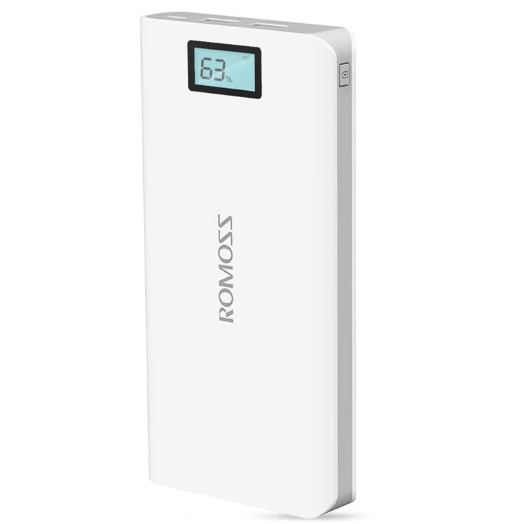 ROMOSS Sense 6 Plus 20000mAh 2.1A LCD Display Power Bank for iPhone Samsung Pokemon Game